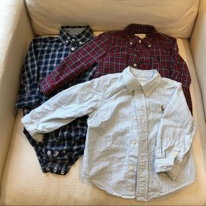 3 like new Ralph Lauren button